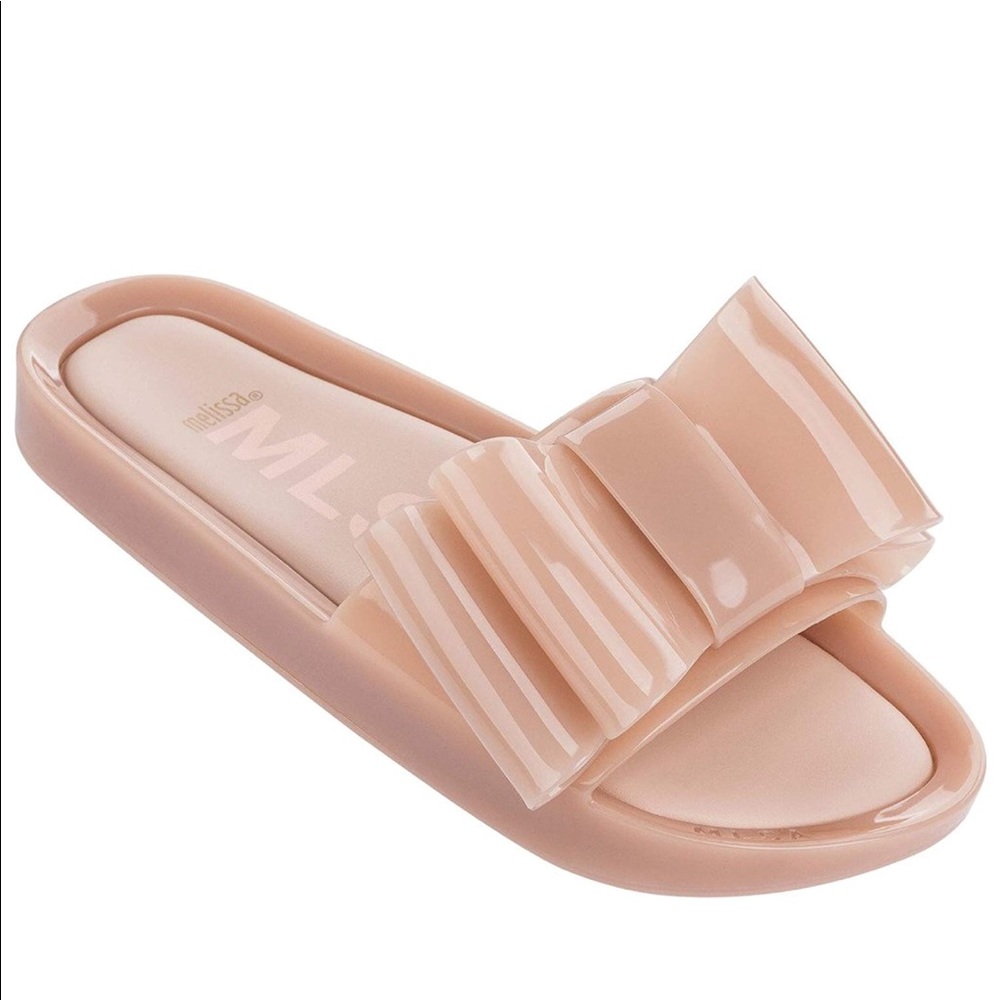 Super cute Melissa Bow Slides